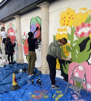 New Wolsey 550 ‘Safety’ themed mural created by young people in Ipswich