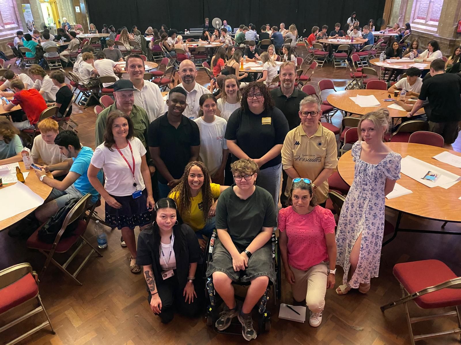 Young people at a recent Ipswich hackathon